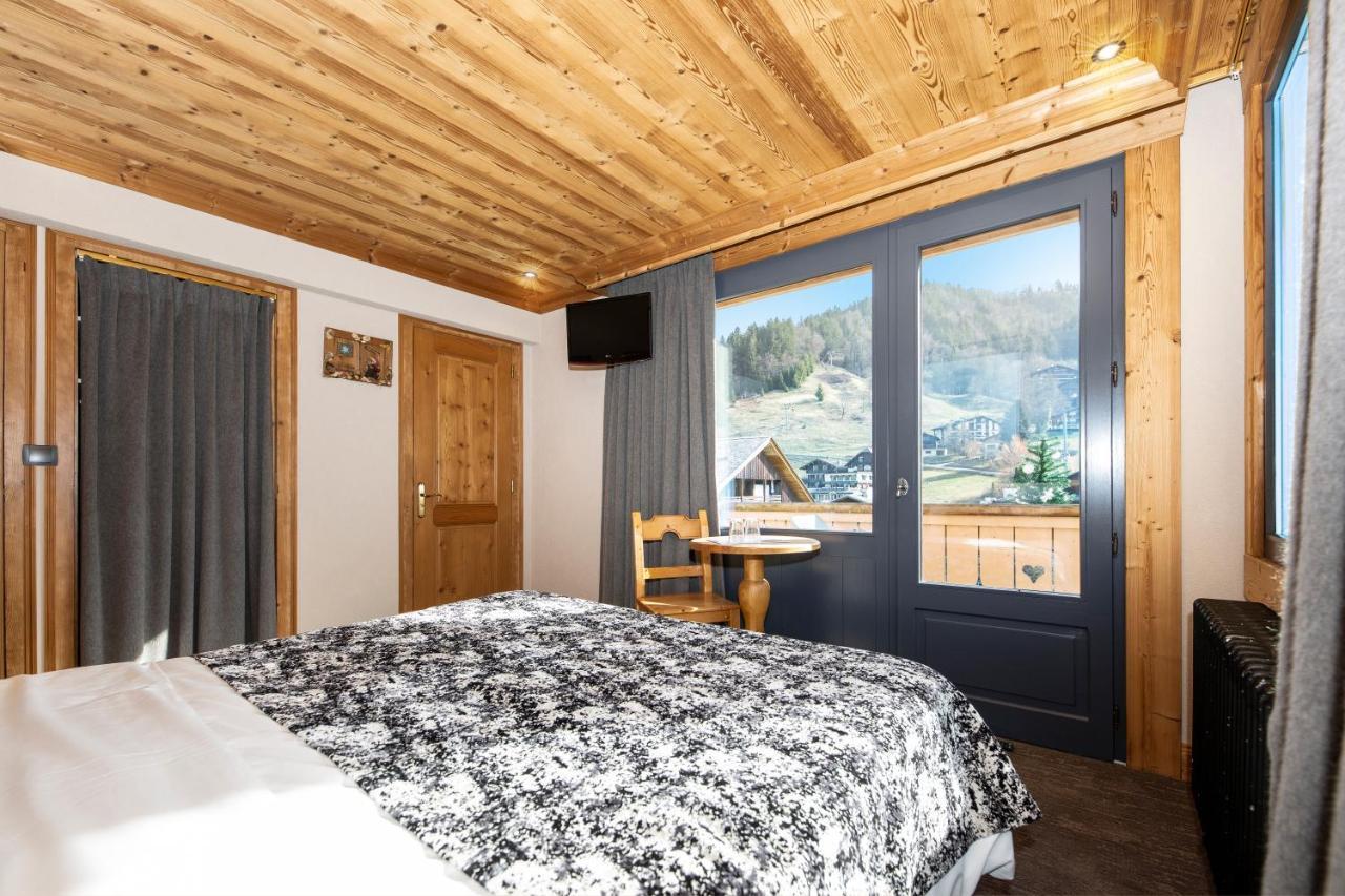 Hotel-Chalet Les Ecureuils Restaurant, Sauna & Spa Garage Le Grand-Bornand Εξωτερικό φωτογραφία