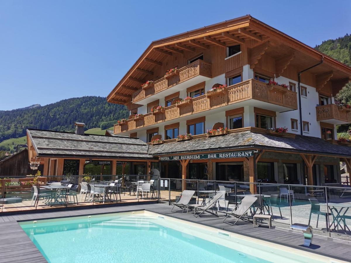 Hotel-Chalet Les Ecureuils Restaurant, Sauna & Spa Garage Le Grand-Bornand Εξωτερικό φωτογραφία