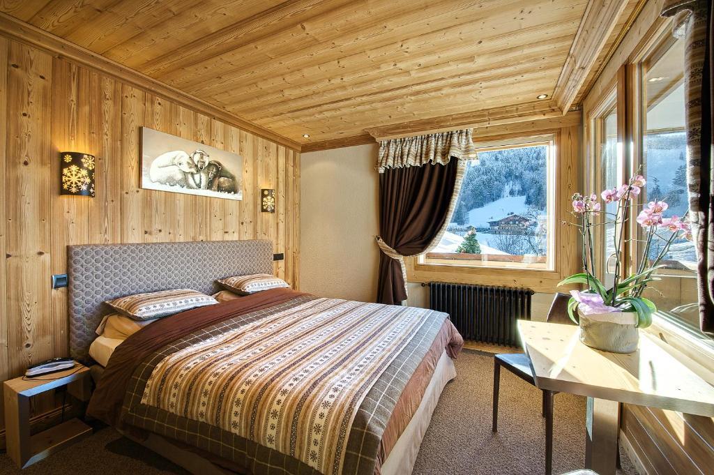 Hotel-Chalet Les Ecureuils Restaurant, Sauna & Spa Garage Le Grand-Bornand Δωμάτιο φωτογραφία