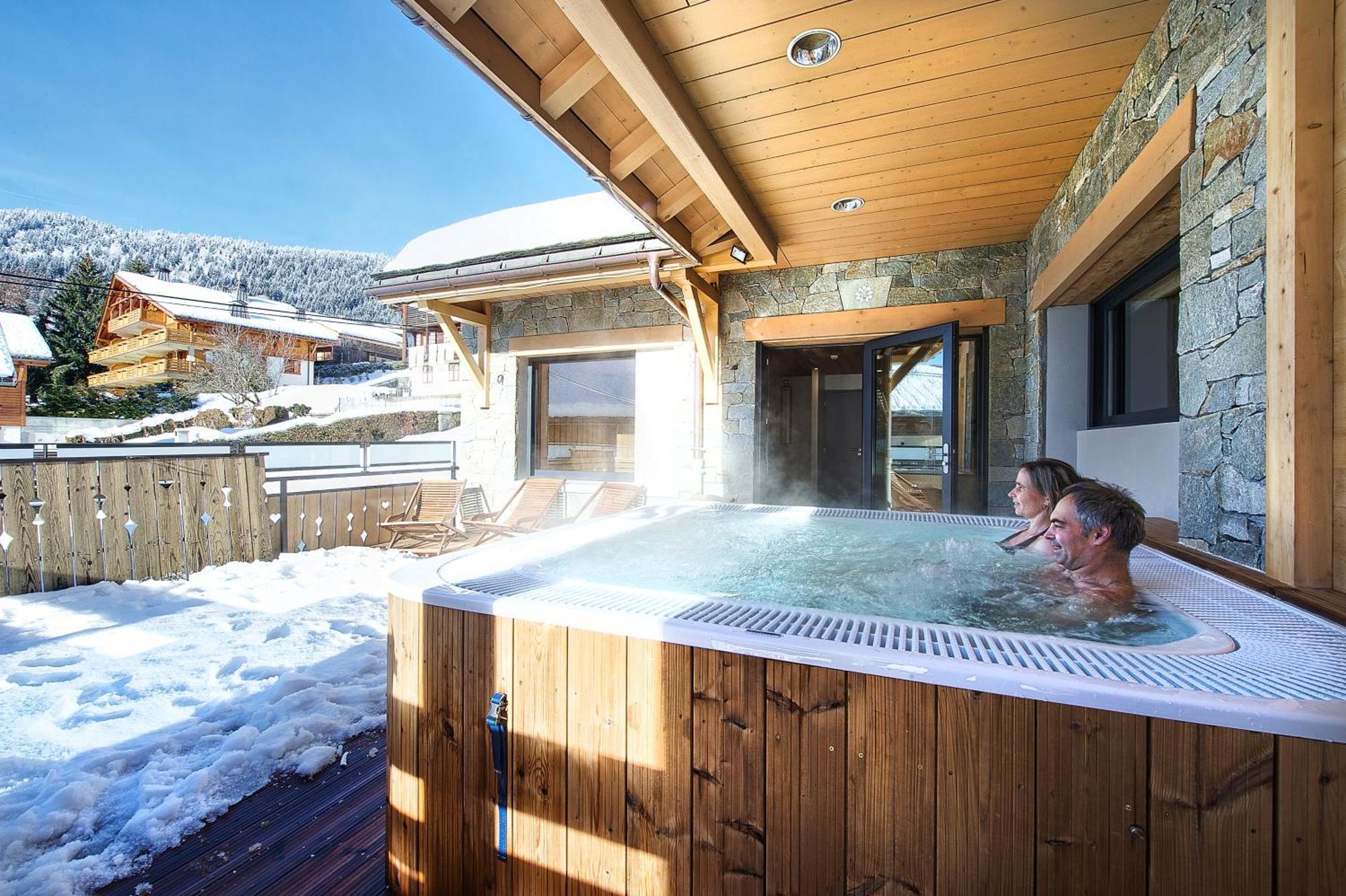 Hotel-Chalet Les Ecureuils Restaurant, Sauna & Spa Garage Le Grand-Bornand Εξωτερικό φωτογραφία