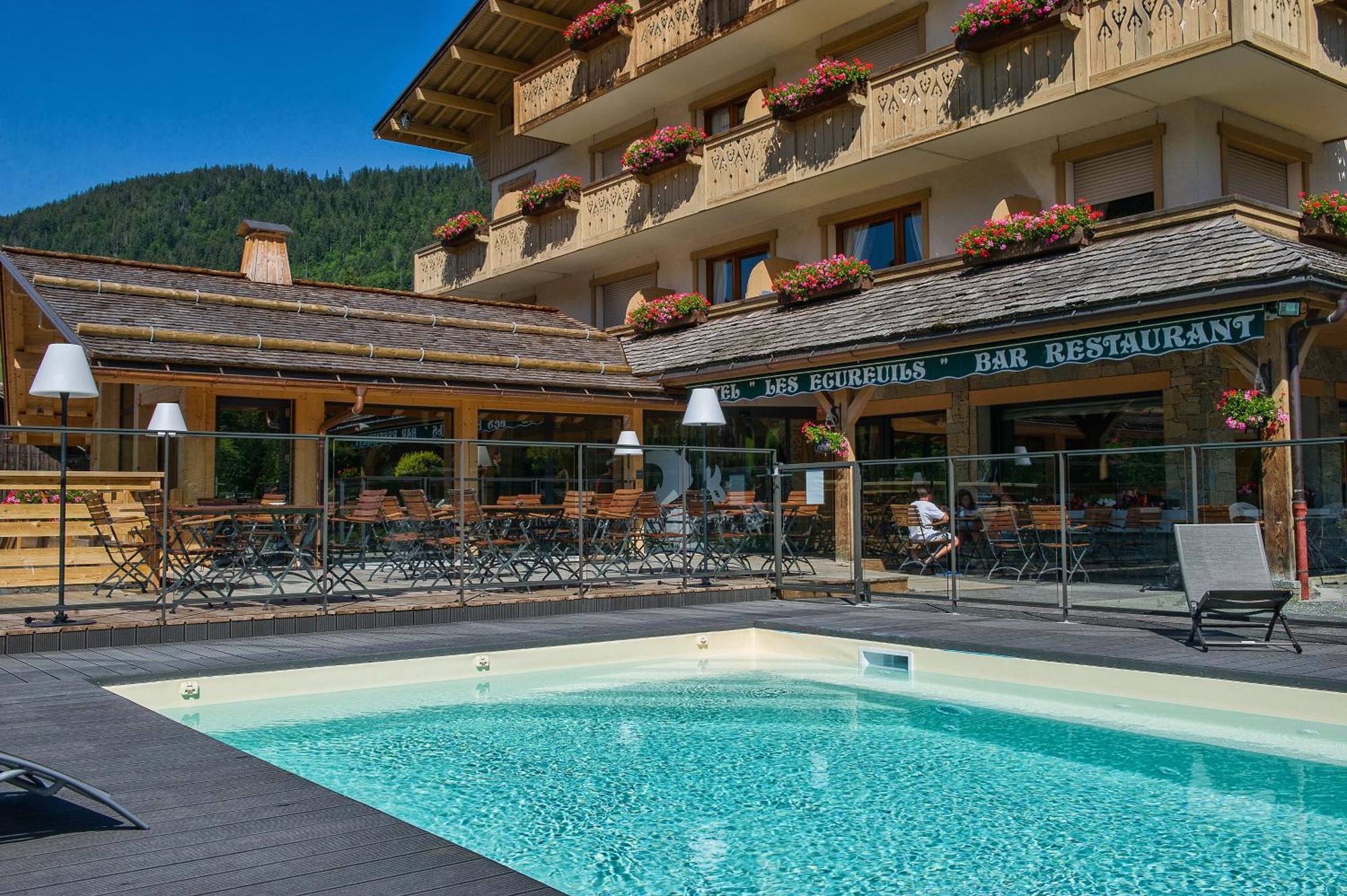 Hotel-Chalet Les Ecureuils Restaurant, Sauna & Spa Garage Le Grand-Bornand Εξωτερικό φωτογραφία