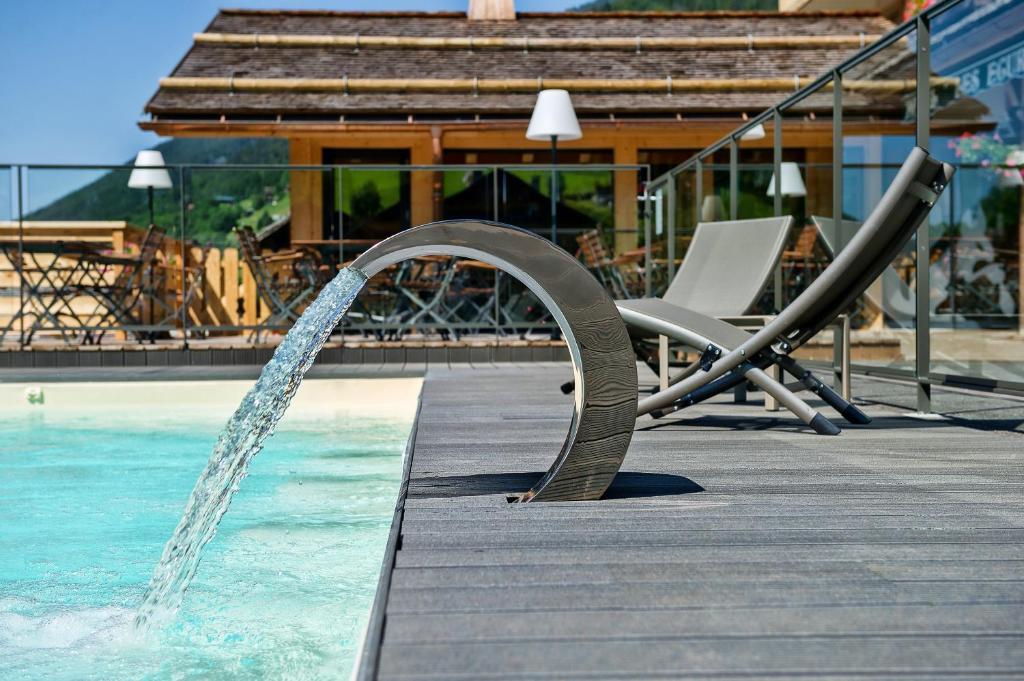 Hotel-Chalet Les Ecureuils Restaurant, Sauna & Spa Garage Le Grand-Bornand Εξωτερικό φωτογραφία